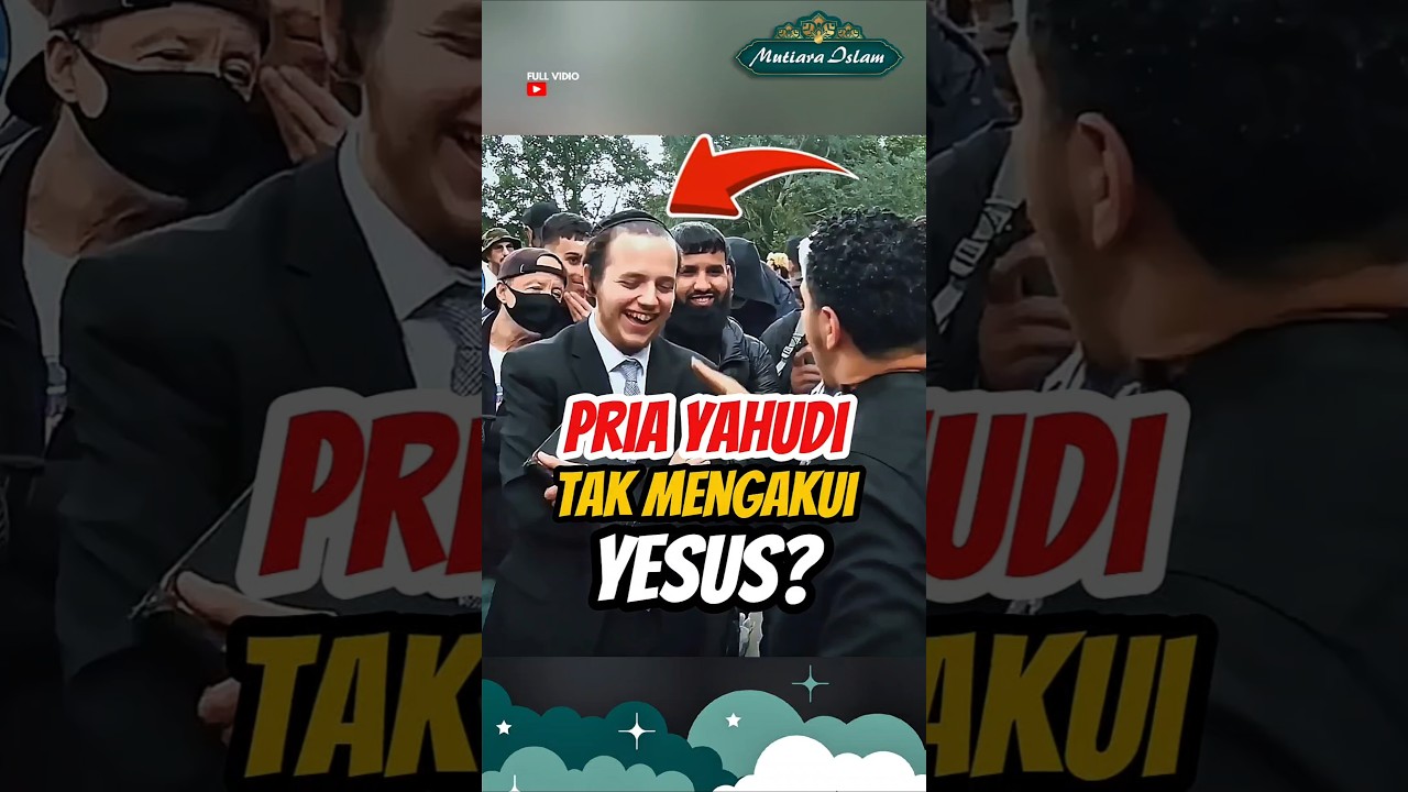 pria yahudi tak mengakui Yesus?