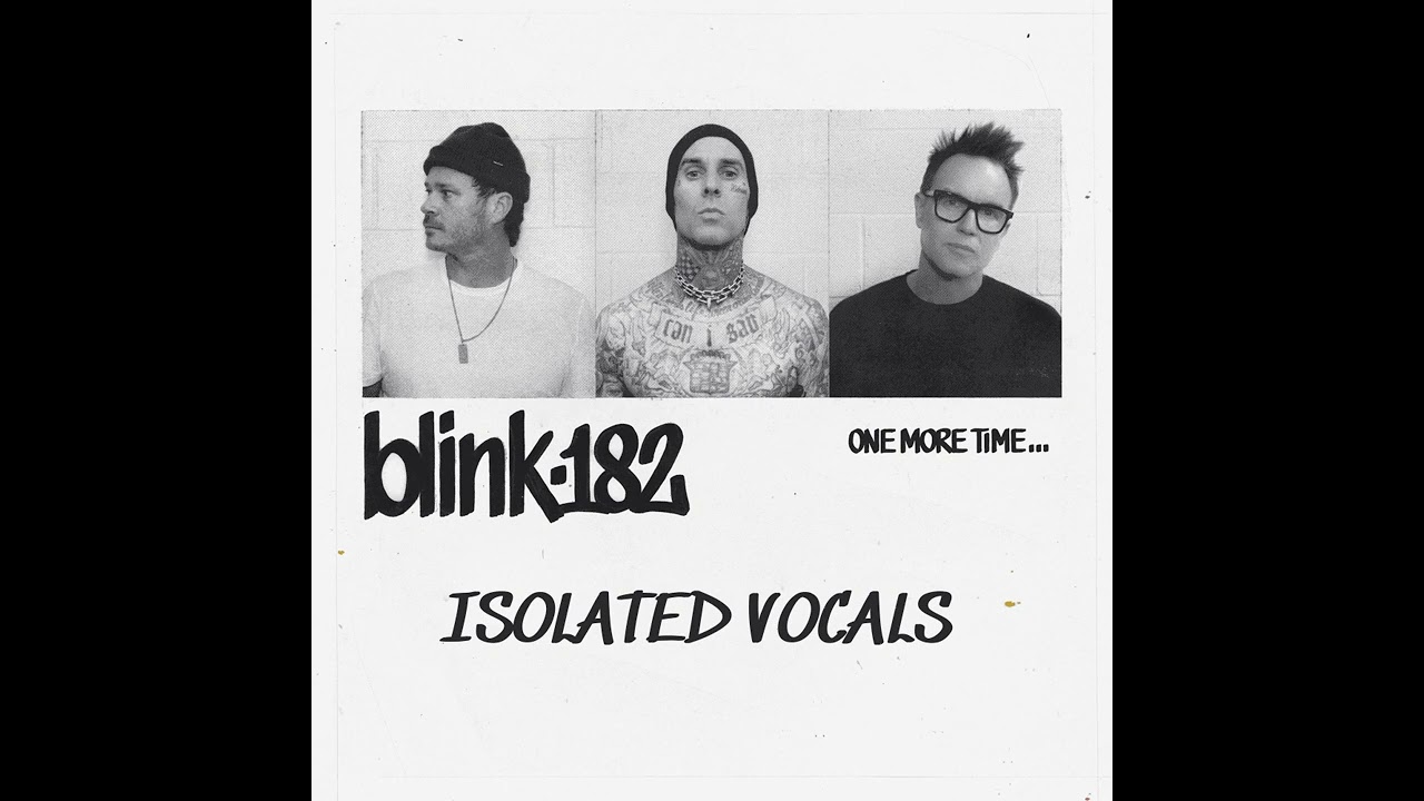 blink -182  - ONE NIGHT STAND(Isolated Vocals)
