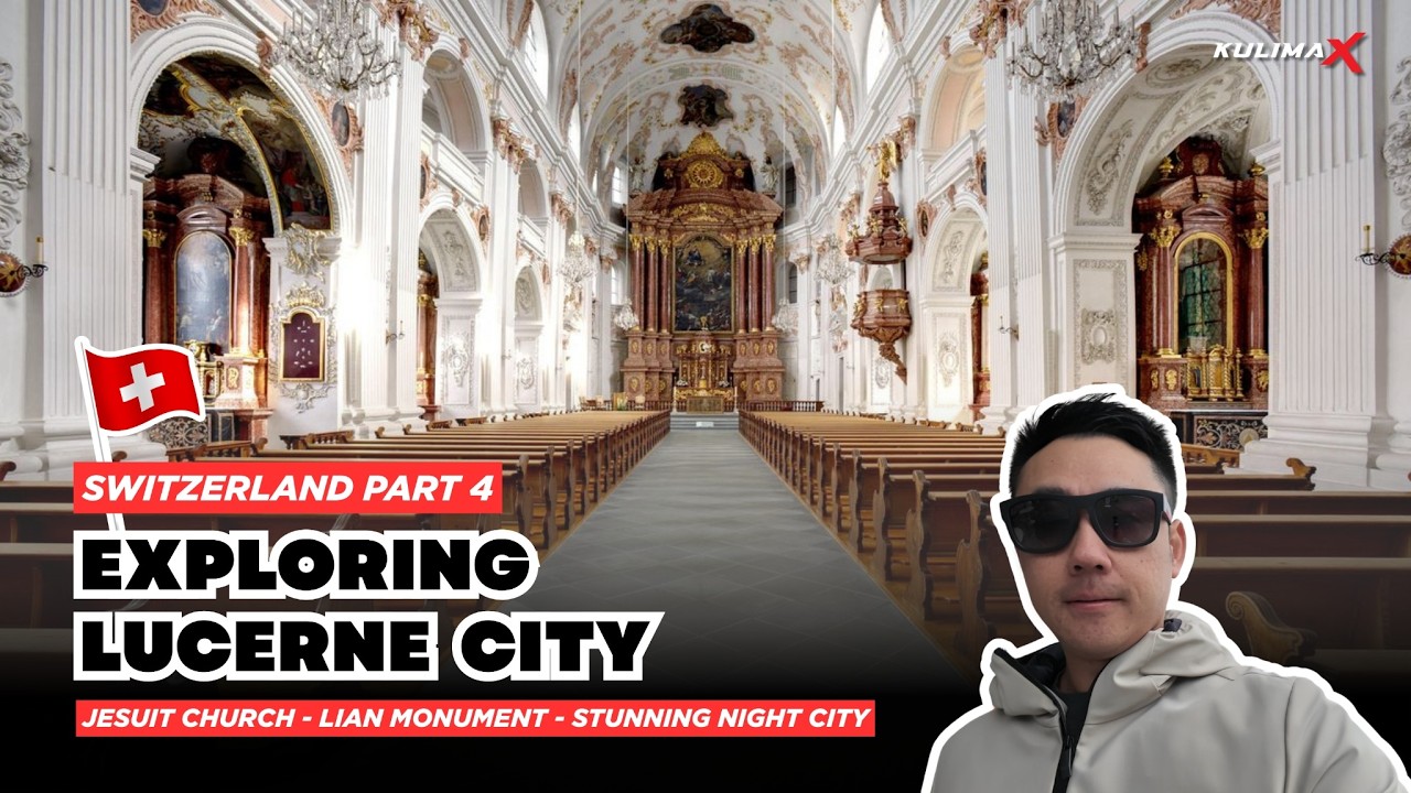 Exploring Lucerne City | Stunning Streets, Lake Views & Old Town - Part 4