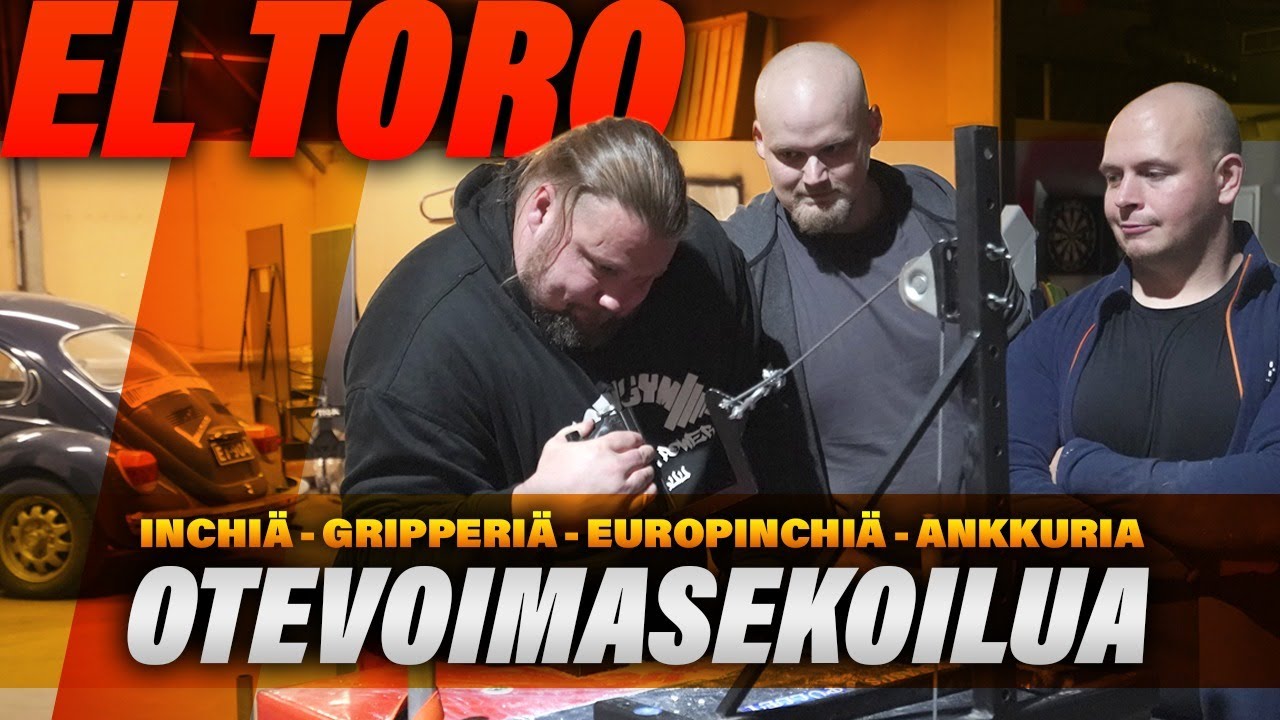 Suomen vahvin mies kokeilee kädenväännön apuliikkeitä | ft. Mika Törrö
