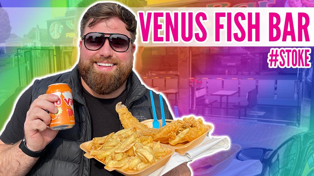 CARBS ON CARBS AT VENUS FISH BAR IN STOKE 🤣