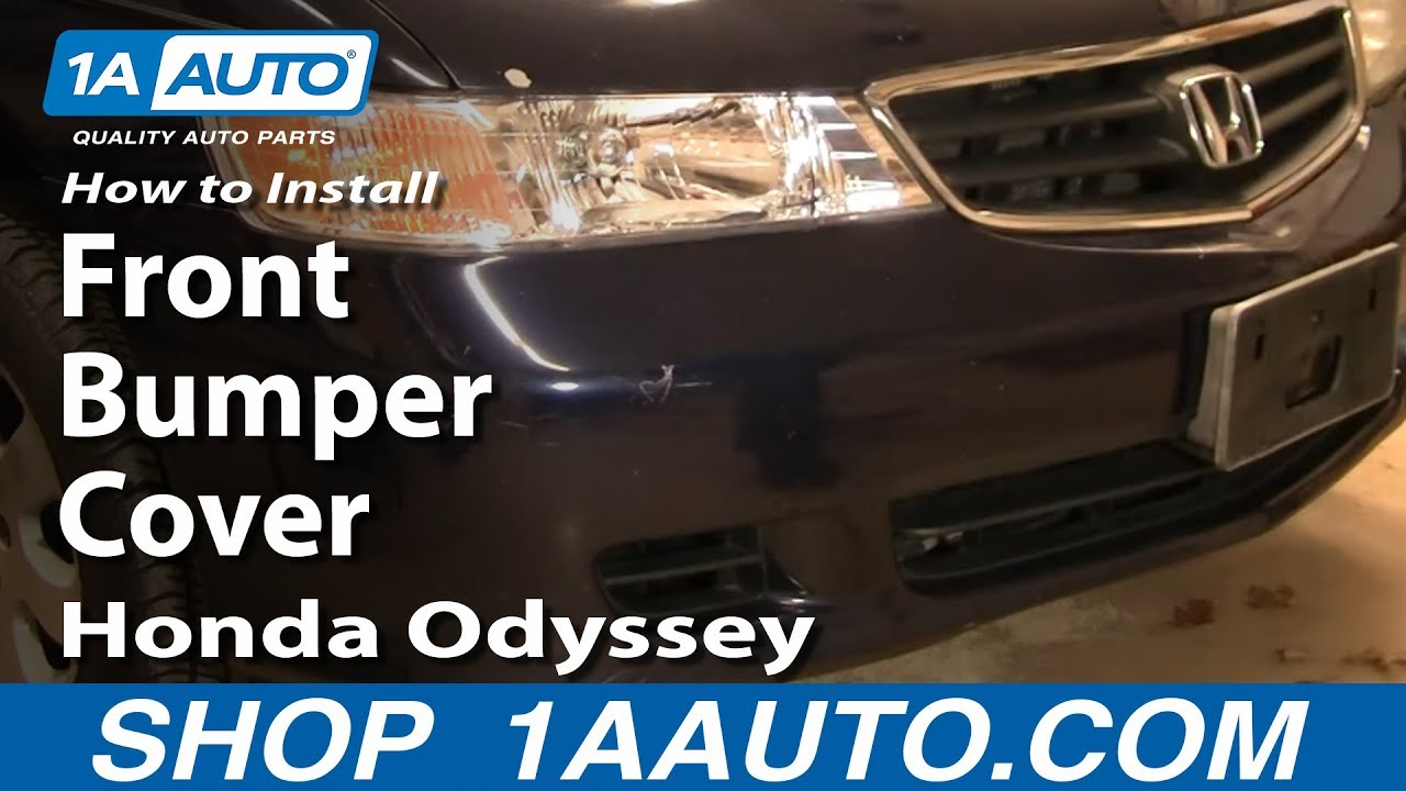 How To Remove Front Bumper 99-04 Honda Odyssey