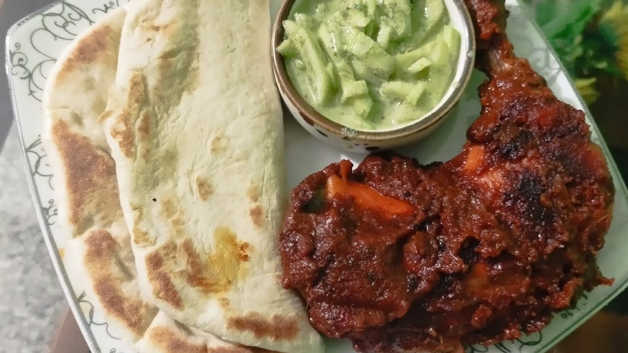 কোন ধরনের তান্দুরি চুলা কিংবা ওভেন কিংবা কোন ধরনের কয়লা ছাড়াই ঘরে বসে বানিয়ে নিন#তান্দুরিচিকেন