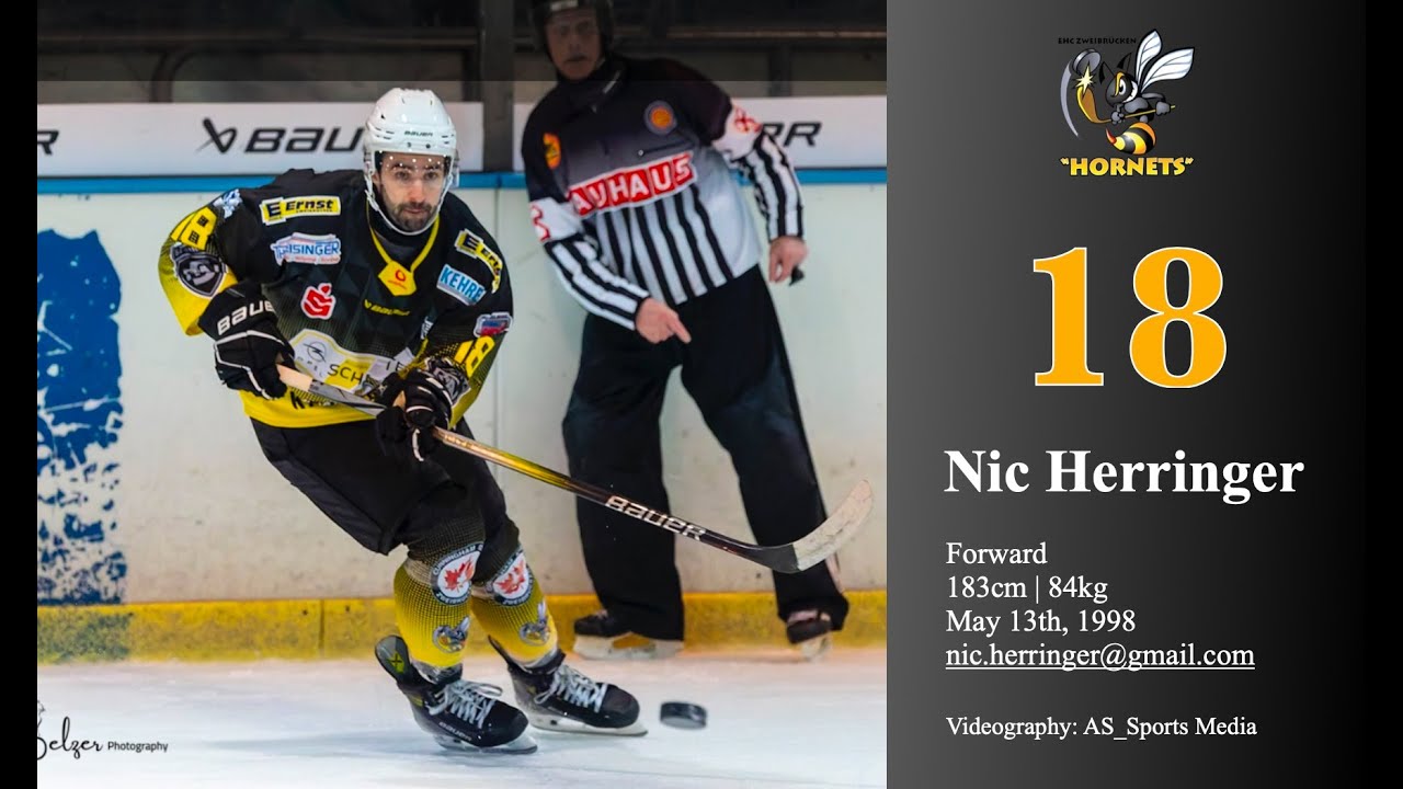 Nic Herringer 2024-25 Highlights - #18 EHC Zweibrücken Hornets