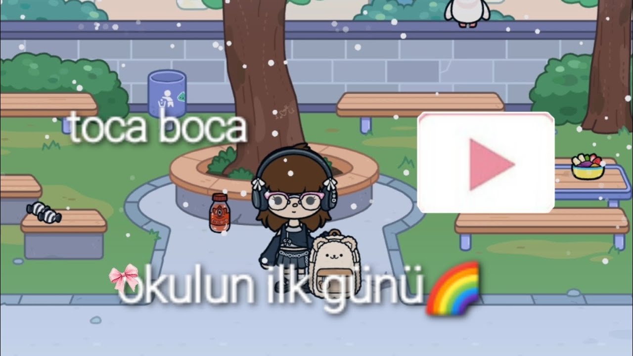 #TOCABOCA OKULUN İLK GÜNÜ🌈💫😘