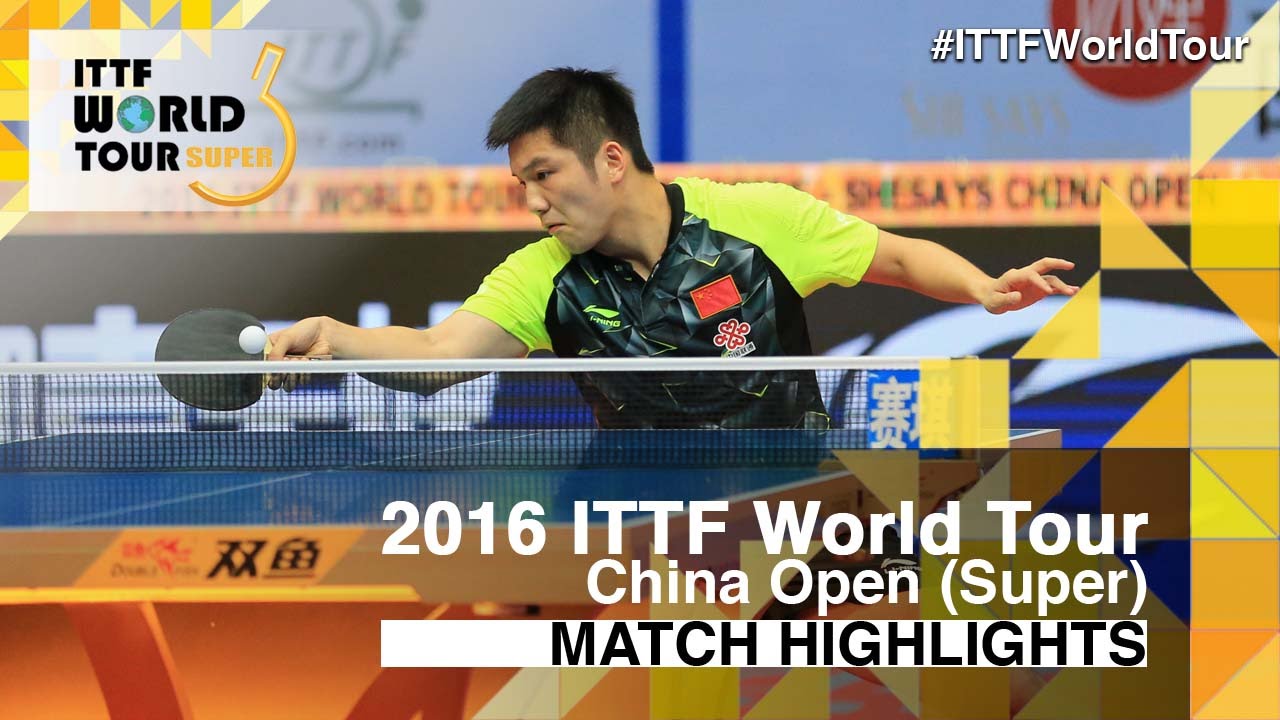 2016 China Open Highlights: Ma Long vs Fan Zhendong (Final)
