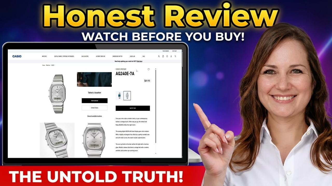 Casio AQ-240E Review | Design, Wrist Presence, Features & Value Overview