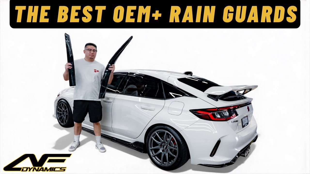 FL5 Civic Type R Window Visors Has Arrived!