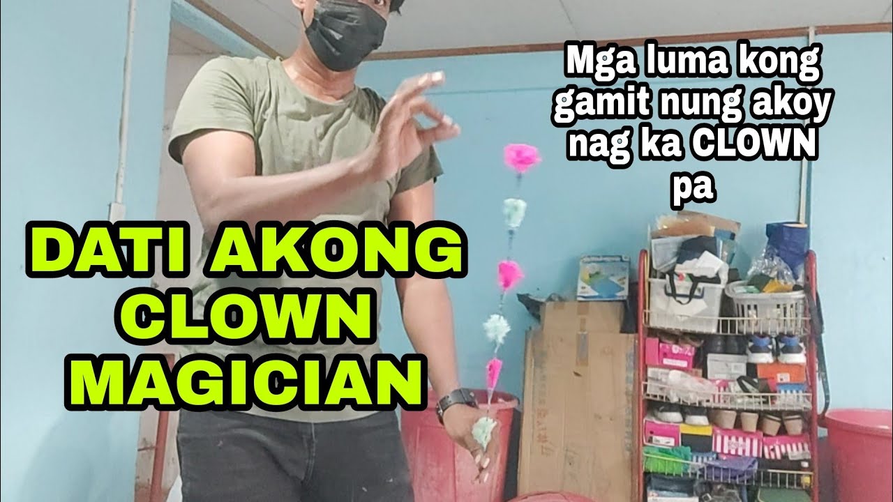 LINIS KALAT TAPON KO NA MGA MAGIC KO | CLOWN TO CRANE OPERATOR