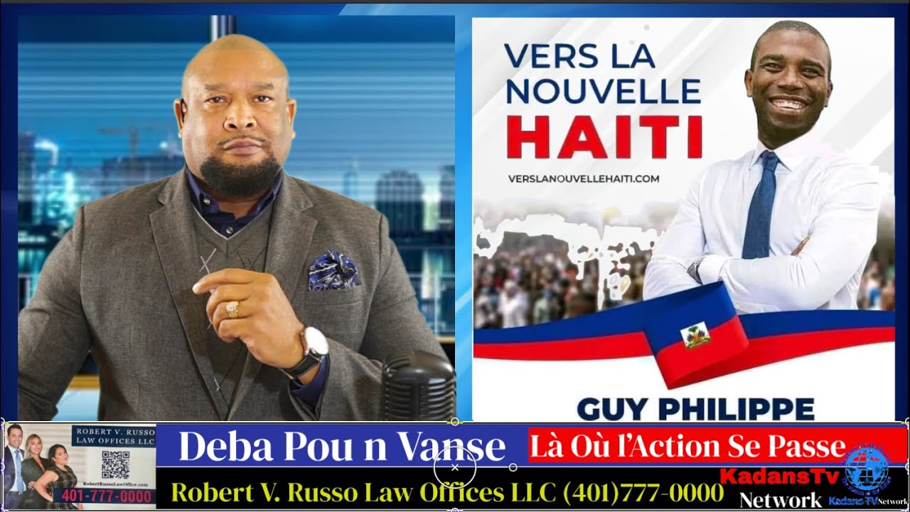 SENATÈ GUY PHILIPPE LAN ENTÈVYOU SOU KADANSTV MONTRE LI SE YON VRÈ LIDÈ KE AYITI AP TAN N