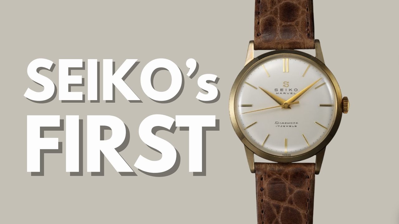 Seiko Marvel History: The First Mechanical Watch That Changed Seiko Forever