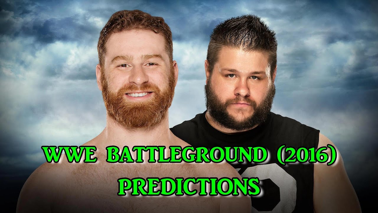 WWE Battleground (2016) Sami Zayn vs. Przewidywania Kevin Owens (WWE 2K16)