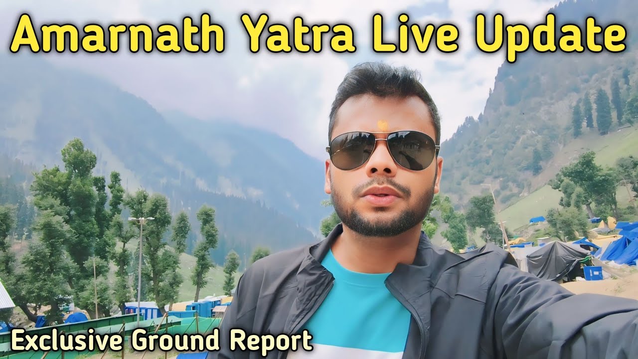 Amarnath Yatra Live Update | Amarnath Yatra 2024 | Chandanwari अमरनाथ पहला जत्था रवाना | Travel SRJ