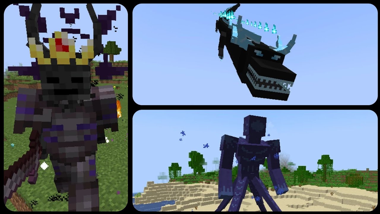 Minecraft Pandemonium Bosses All Bosses ( 1.21.1 Datapack )