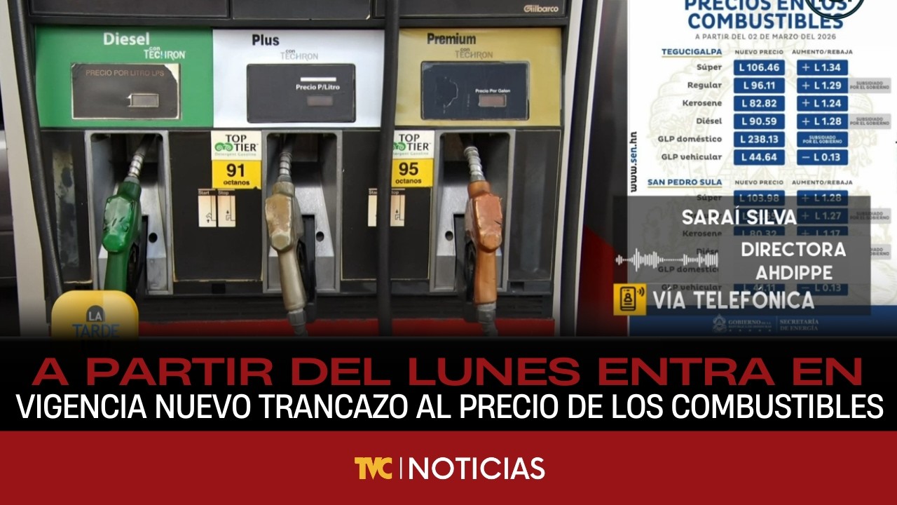 A partir del lunes entra en vigencia nuevo trancazo al precio de los combustibles.