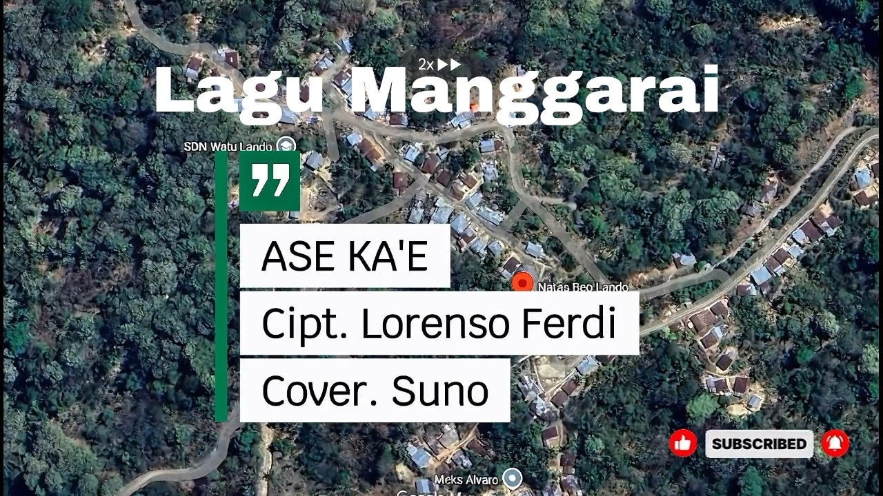 Lagu Manggarai || ASE KA'E || Cip. Lorenso Ferdi || Cover. Suno#lagumanggarai