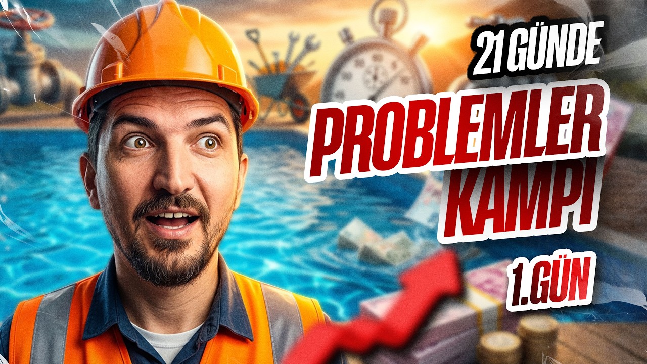 TAKTİKLERLE PROBLEMLER KAMPI - ( 1.GÜN ) - SAYI - KESİR PROBLEMLERİ - İLYAS GÜNEŞ  ( 2025)