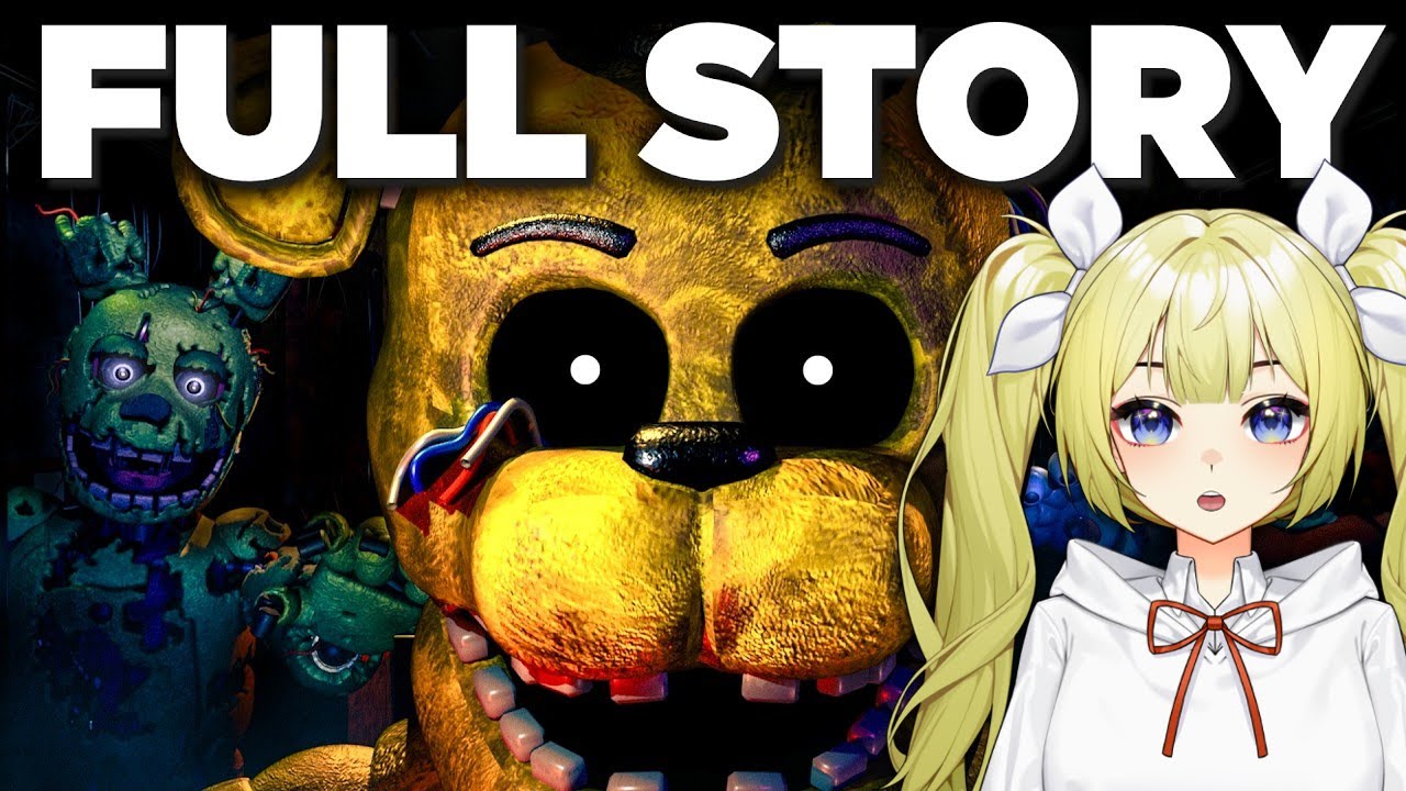VTuber Reacts to The Entire FNAF Timeline by FuhNaff