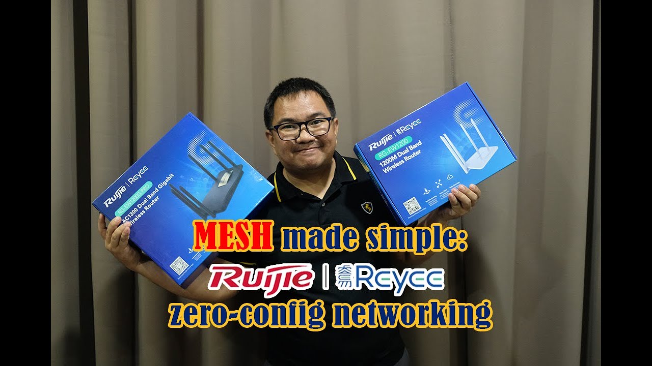 Ruijie | Reyee: Конфигурация Mesh-сети и реальный тест