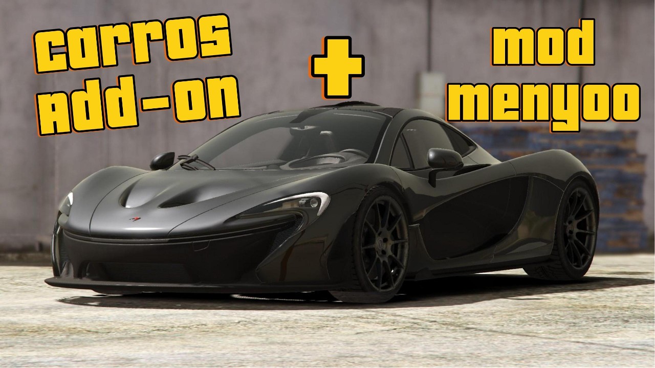 Tutorial de como instalar o mod Menyoo e Veiculos Add-On pro GTA5!