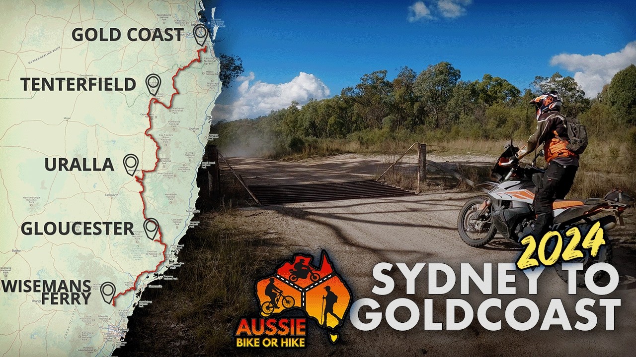 2024 Highlights Aussie Bike or Hike Sydney to Gold Coast adventure bike riding
