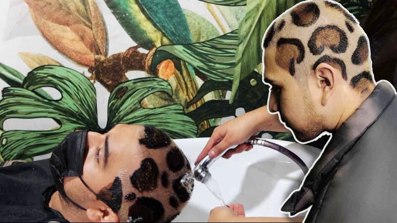 HAZ UN EFECTO DE LEOPARDO EN EL CABELLO