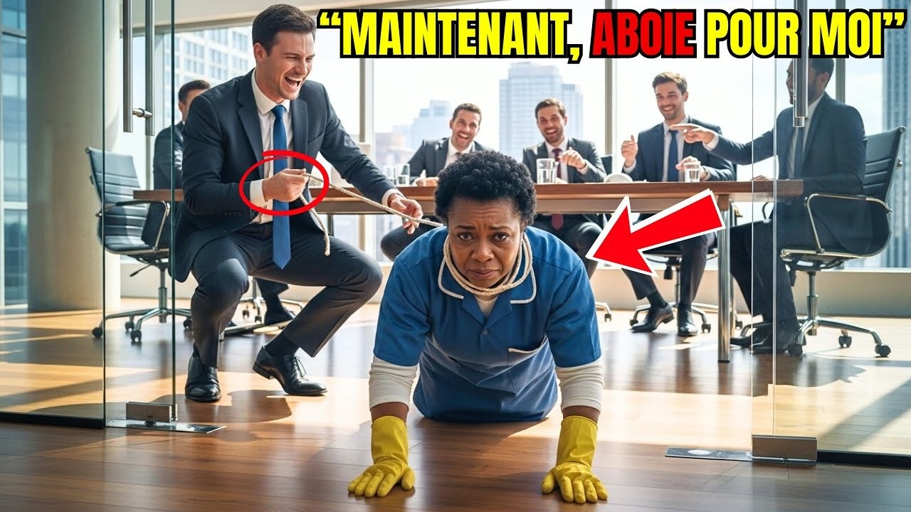 Le PDG Force La Femme De Ménage Noire À Ramper Comme Un Chien—Puis Elle Détruit Leur Empire De 2 Md$