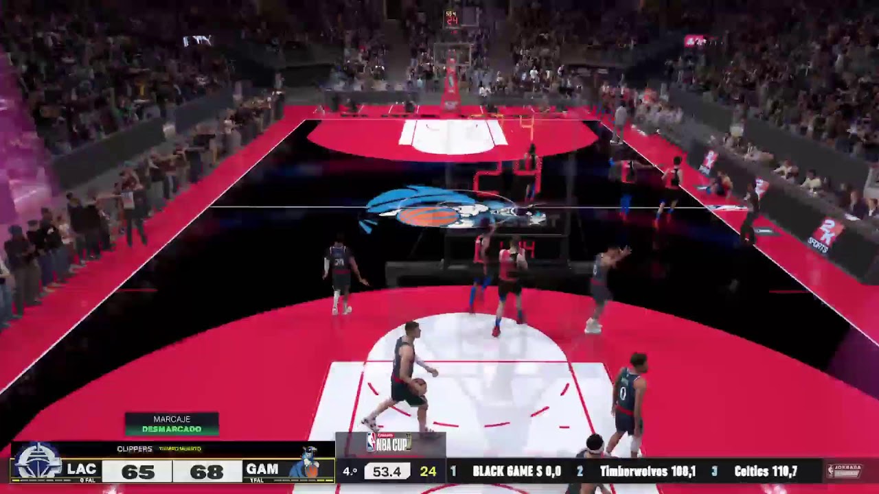 Los Ángeles clippers vs Black games