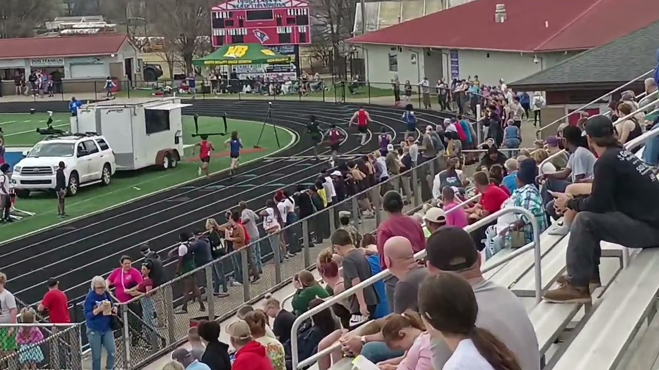 100m dash, boys and girls heats: Nelson County Icebreaker Invitational, 2026.  March 10th