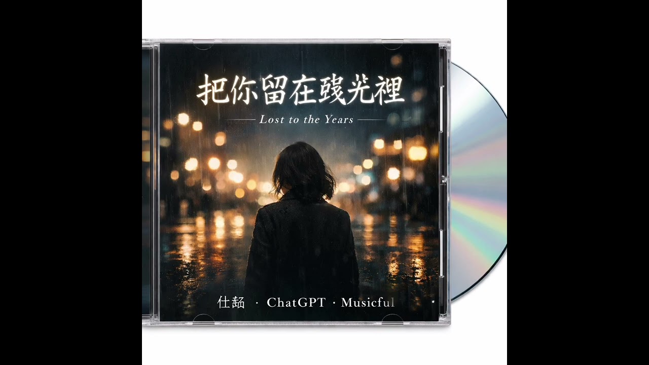 AI 歌曲---把你留在殘光裡。作者：仕強 / Chatgpt / Musicful 