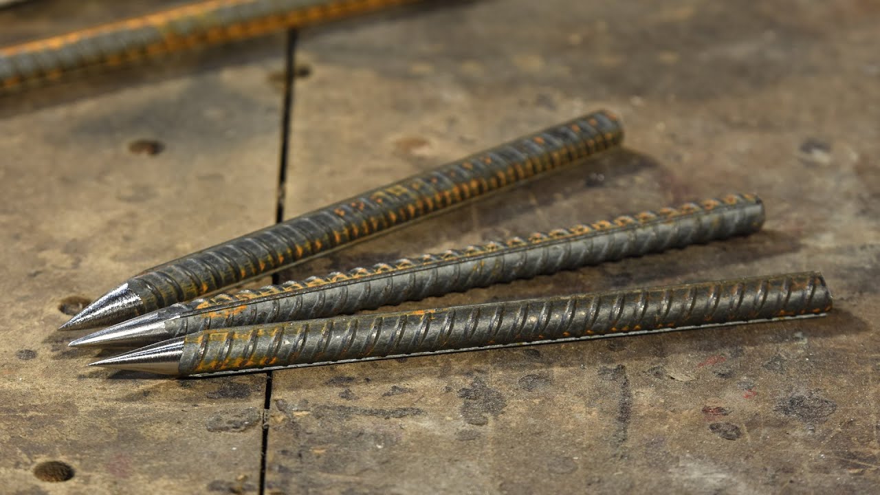 Easiest Knifemaking Project Ever - Making a Shuriken (Japanese Throwing Dart) from Rebar