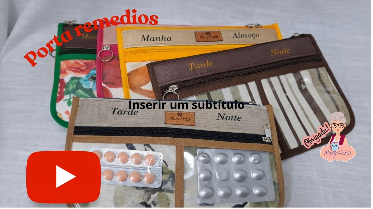 Bolsinha pra remedios