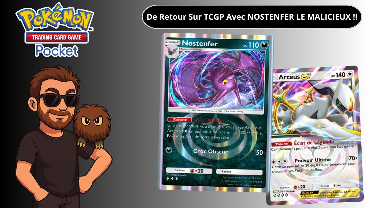 RANKED - DE RETOUR SUR TCG POCKET AVEC NOSTENFER LE MALICIEUX !!