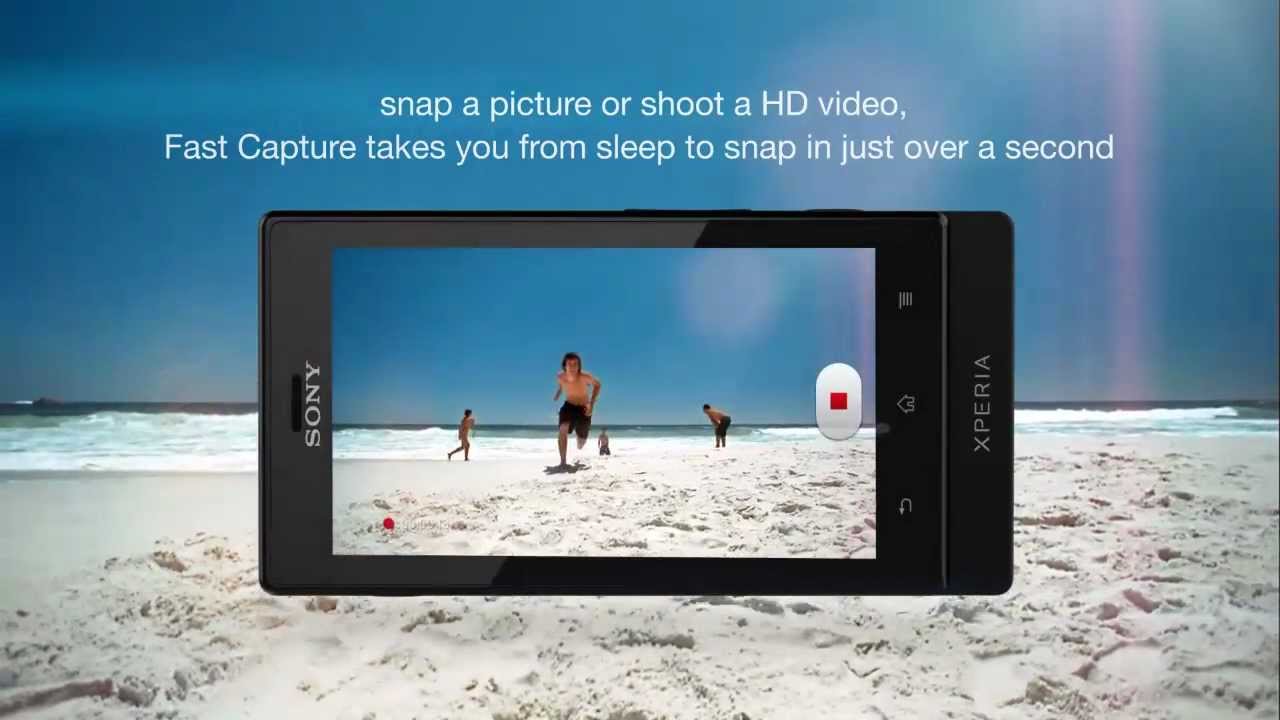 Sony Xperia Fast Capture Camera