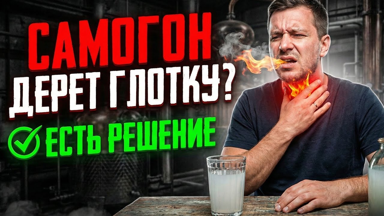 Почему твой САМОГОН ЖЕСТКИЙ? Главные причины и решения