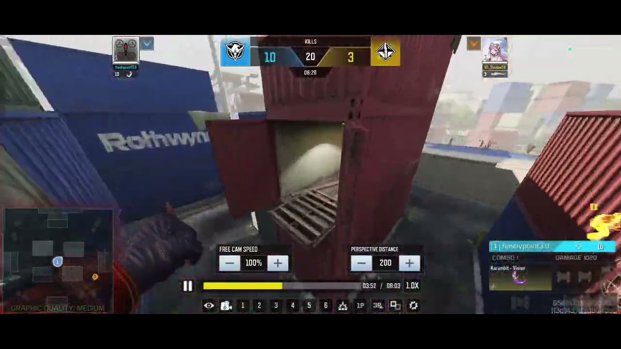 it's a random 1v1 I didn't know how bad he was if you think I know him