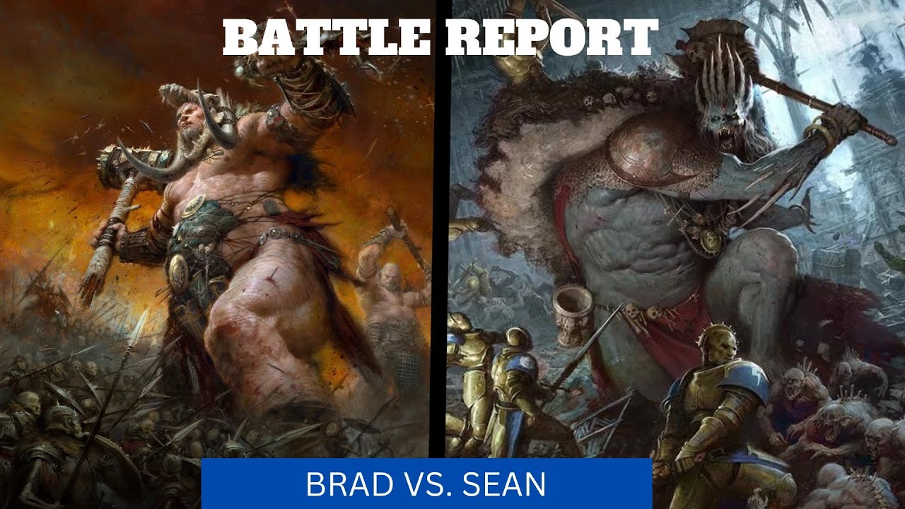 NEW BATTLETOME!!! Flesh-eater Courts vs. Sons of Behemat: Delusional Destruction!
