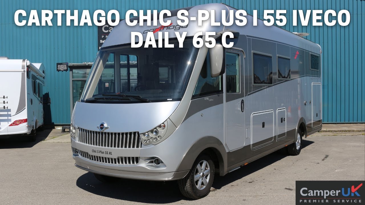 2019 Carthago Chic S-Plus I 55 Iveco Daily 65 C Motorhome For Sale at Camper UK