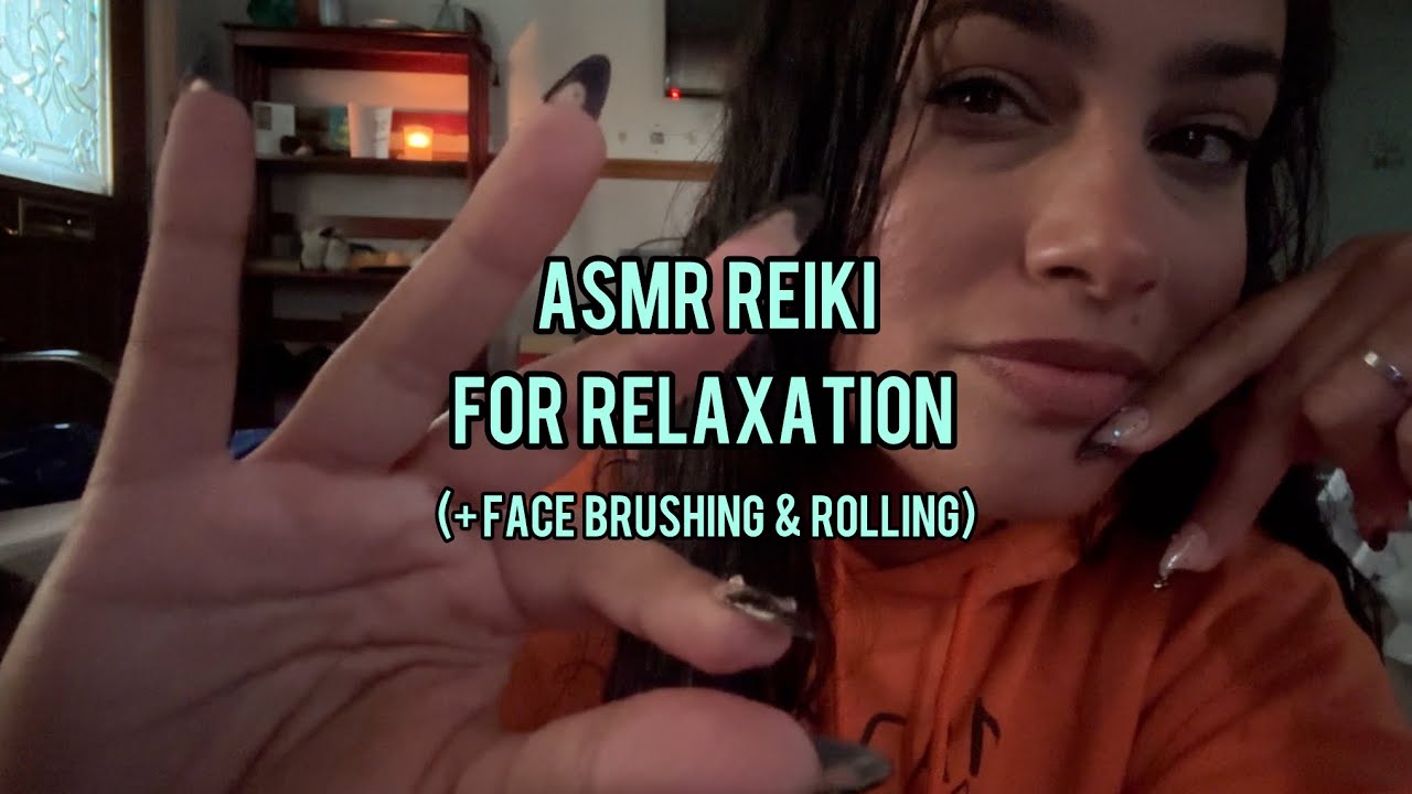Fast Aggressive ASMR Reiki + Facial + Countdown to Sleep with Tingly Triggers