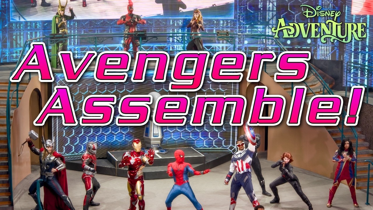 Avengers Assemble!  / DisneyAdventure 2026 (Maiden Voyage)