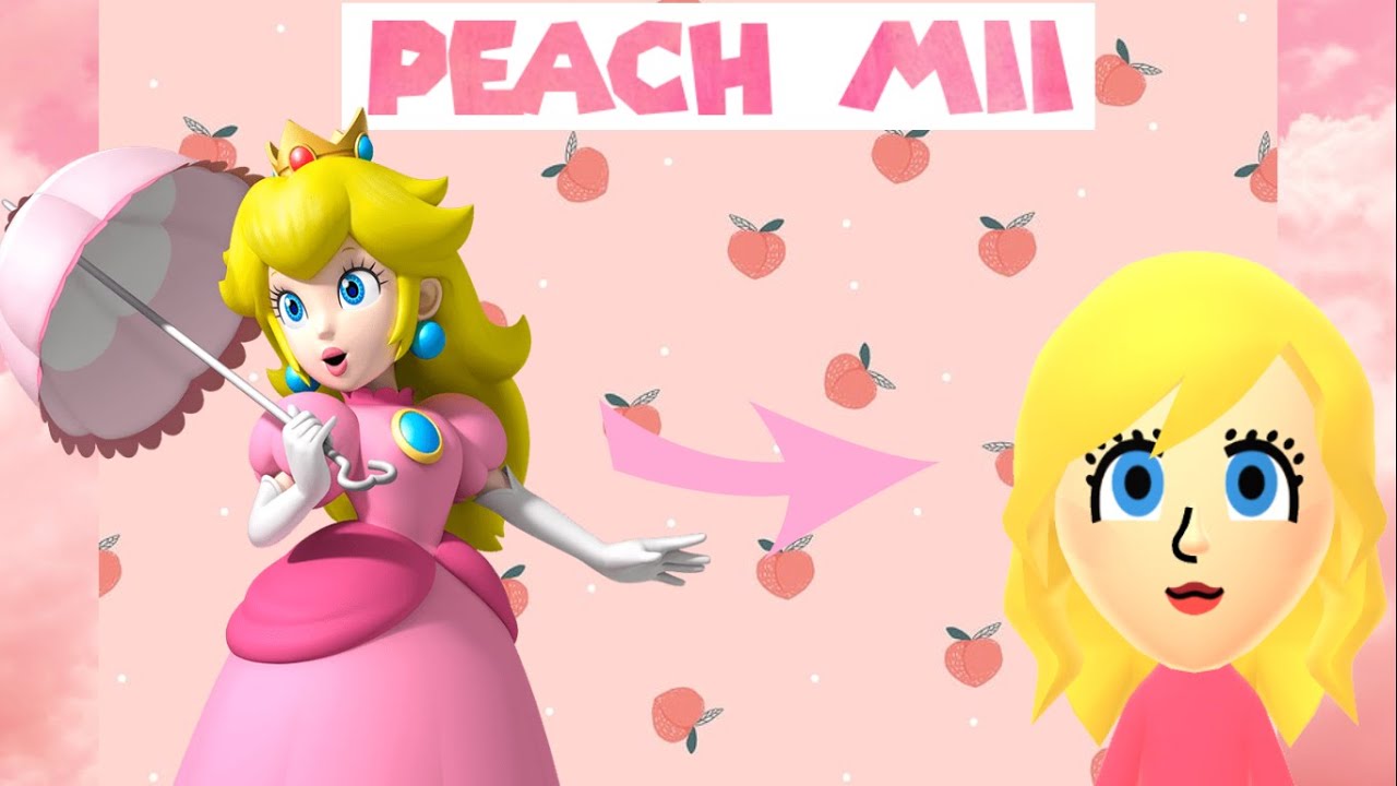 How to Make Princess Peach in Mii!