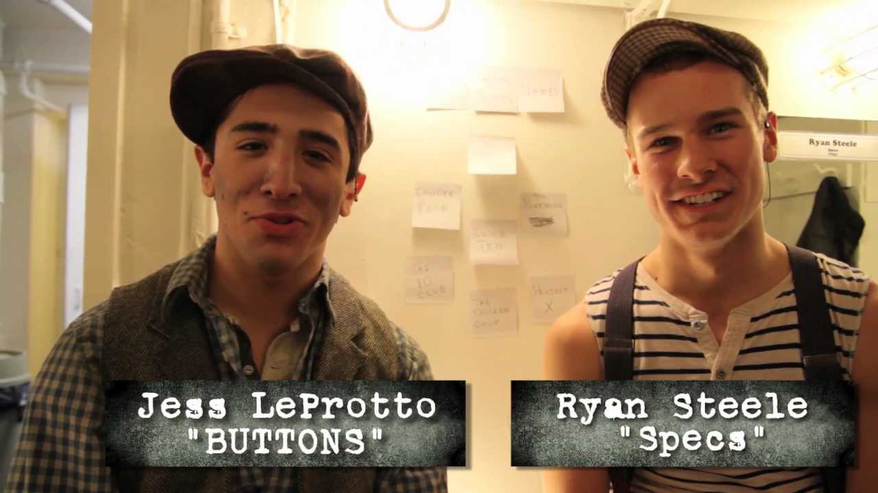 Disney's NEWSIES on Broadway - First Day at the Nederlander Theatre