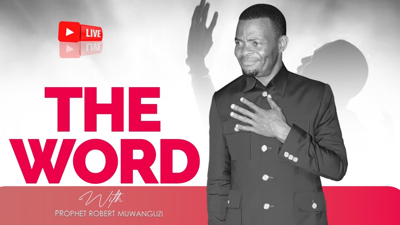 THE WORD  LIVE SUNDAY SERVICE WITH PROPHET MUWANGUZI ROBERT AT LHCM MUKONO.