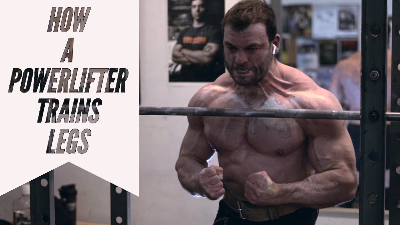 WORLD-RECORD POWERLIFTER TRAINS LEGS FOR BODYBUILDING