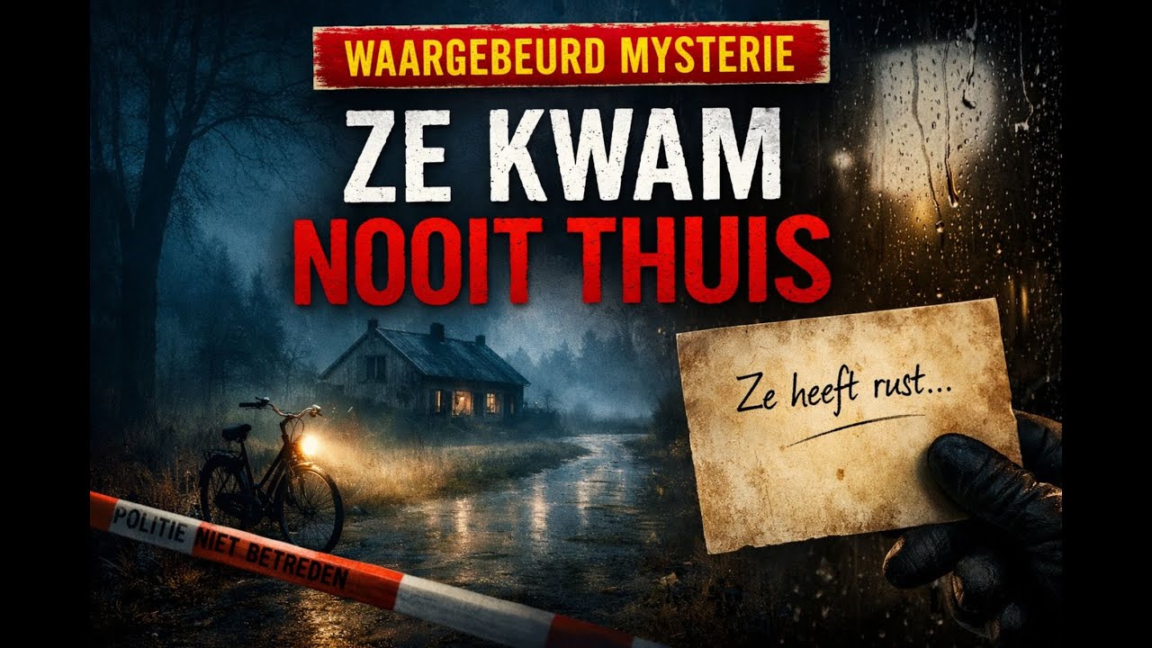 WAARGEBEURD MYSTERIE 🇳🇱 | Ze kwam nooit thuis… | Onopgeloste verdwijning