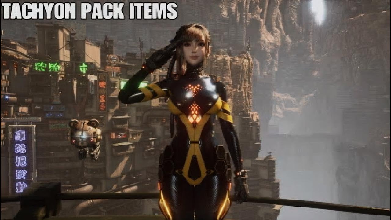 Stellar Blade - Tachyon Pack Items And Gameplay