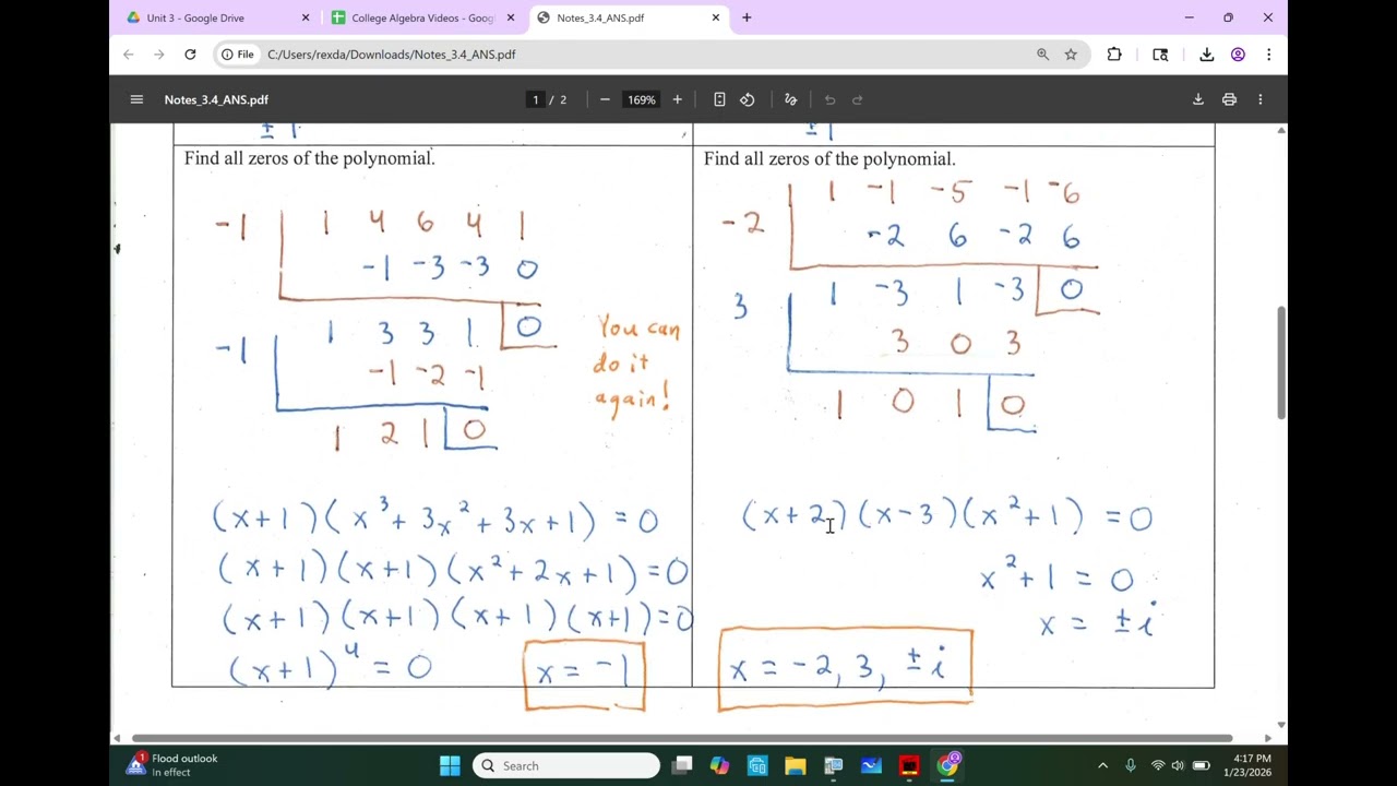 CA 3.4 Notes