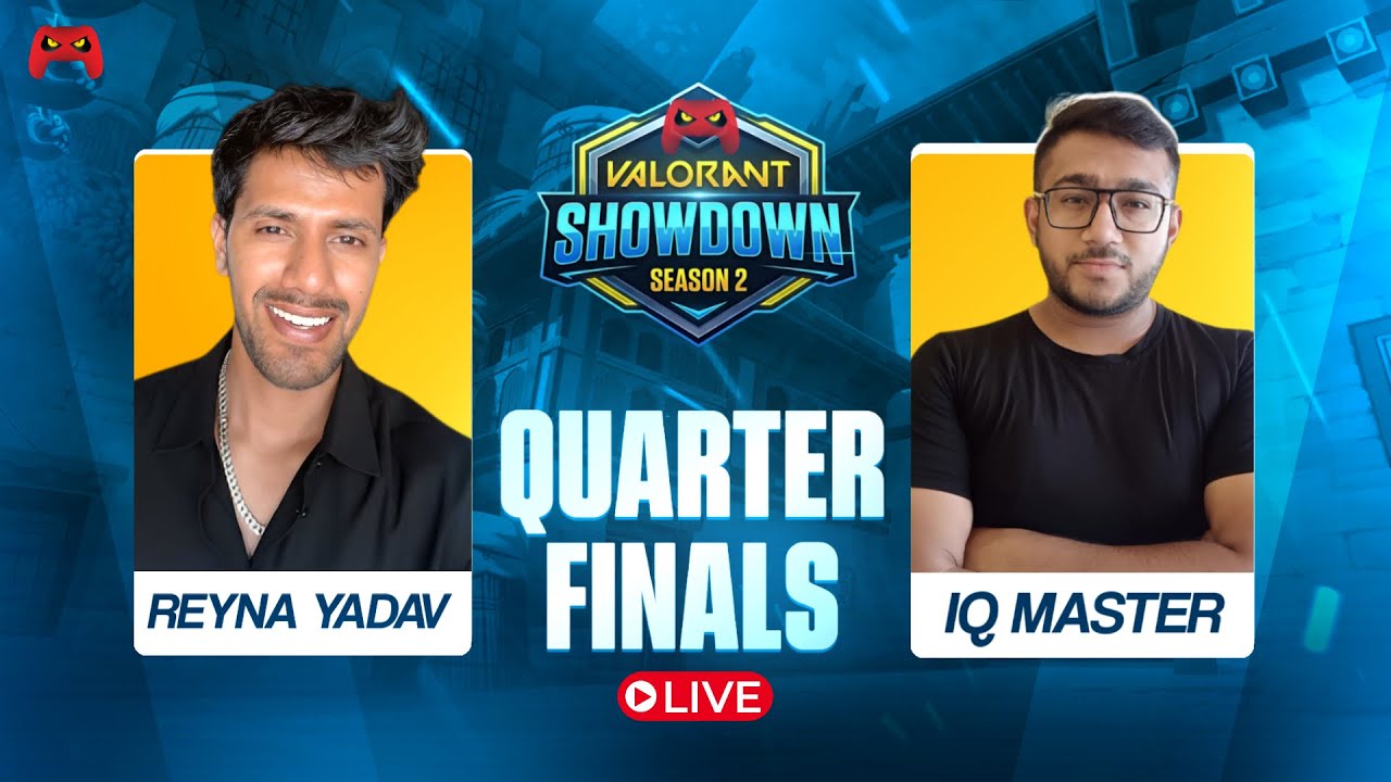 ZUTSU ESPORTS | SOLO VALORANT SHOWDOWN S2 | QUARTER FINALS | LIVE🔴🔴