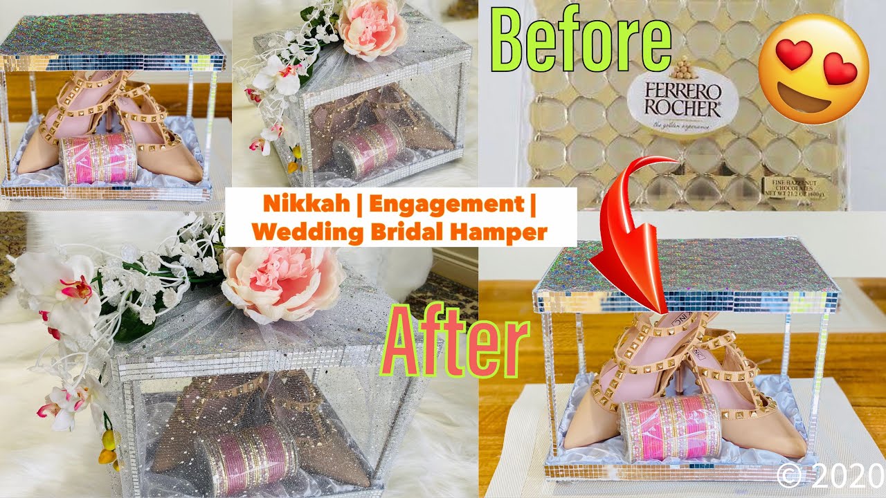 SMART Idea💡How to make Bridal Hampers box 🌹