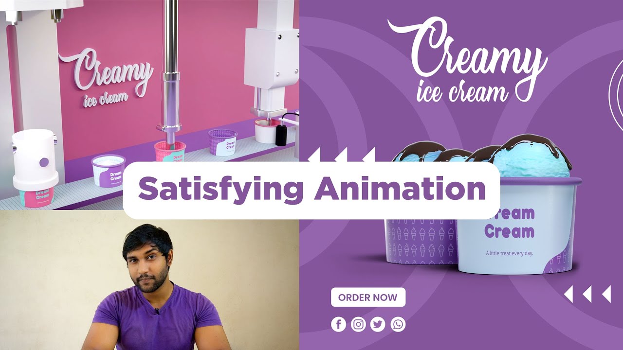 How I make my own satisfying animation in One day using Blender 2.91